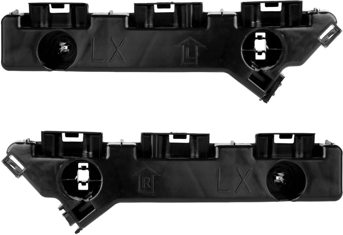 Dailygoods- Bumper Cover Beugel - 2 Stuks - Zwart - ABS Materiaal - Ondersteuning - Compatibel met 300 Serie - Afmetingen 19.8 x 4 cm - Bumper Bracket