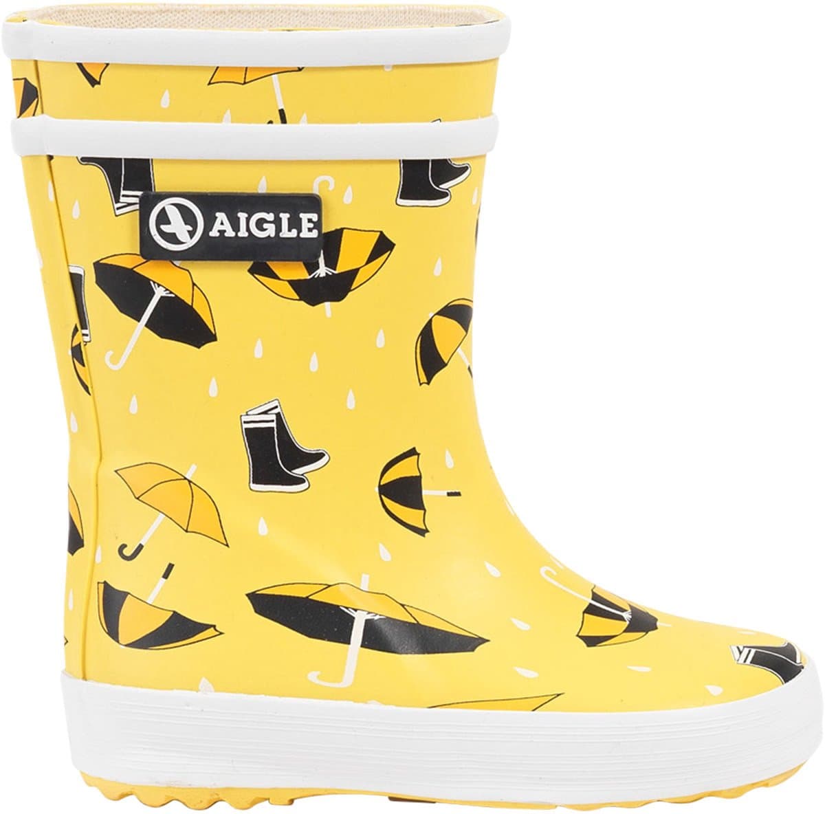 AIGLE Laarzen Aigle Baby Flac Thema geel/marineblauw