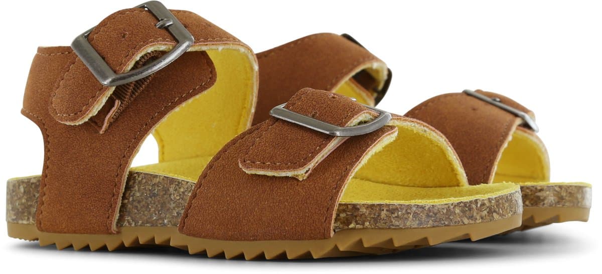 Go Banana's Sandaal – Cognac - Sandalen Kind - Jongens - Cognac - Microleer - Maat 28