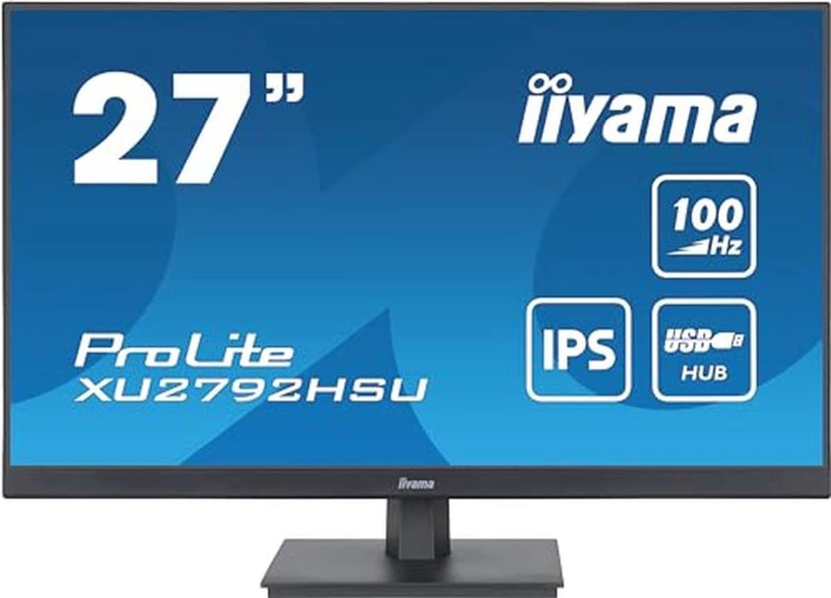27 inch IPS Monitor 1920x1080 100Hz met HDMI, DP en USB