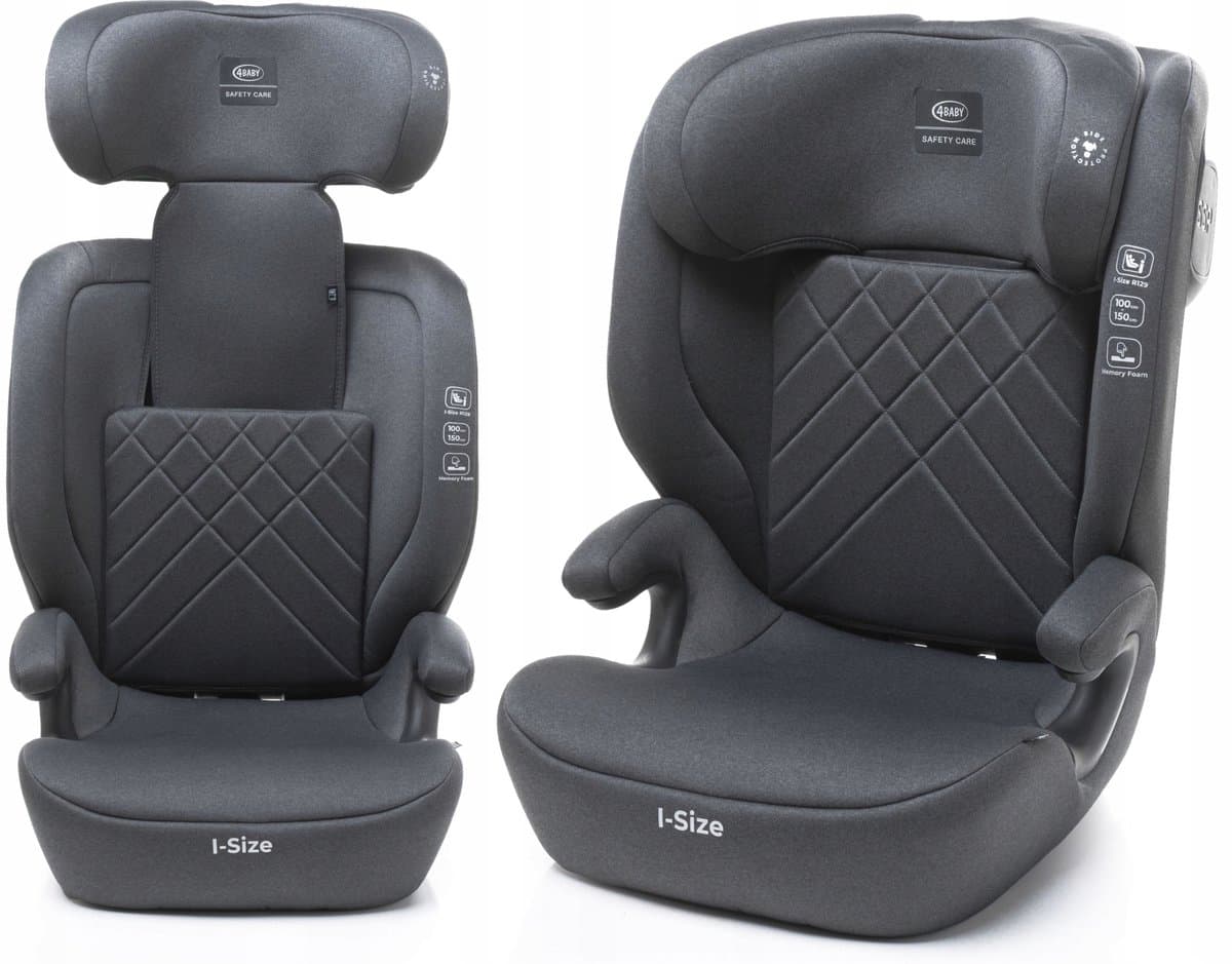 4BABY Nero i-Size Autostoeltje 100-150 cm - Verstelbaar en veilig