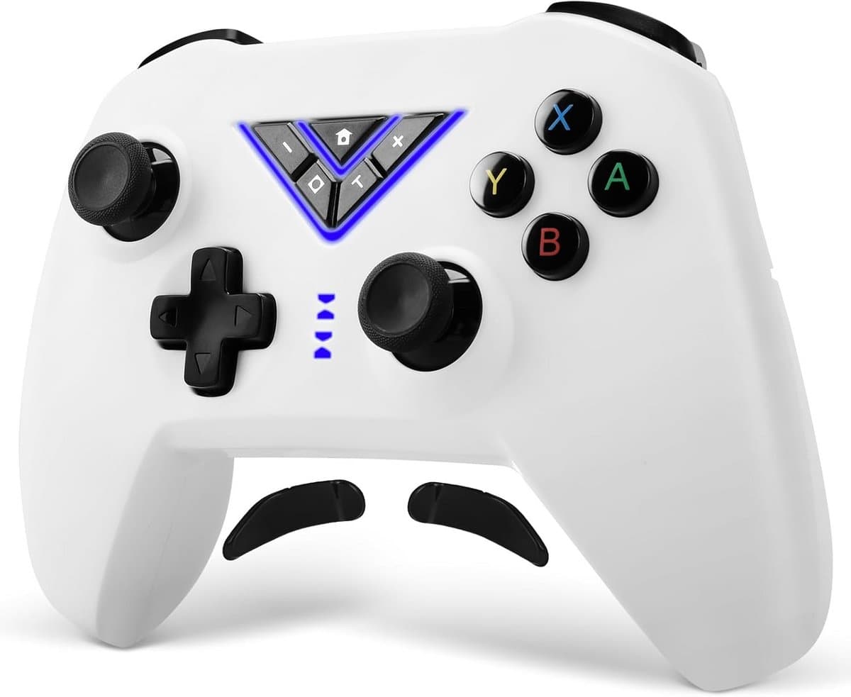 Draadloze Pro Controller voor Switch met RGB Verlichting, Gyroscoop en Turbo Functie