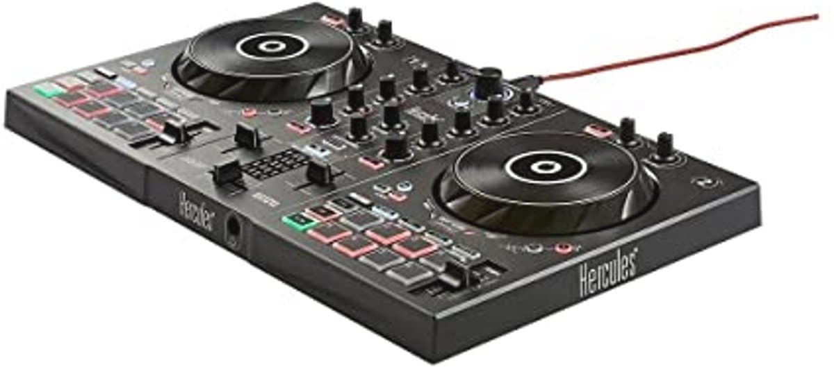 DJ controller met Digital Vinyl System (DVS) voor scratchen