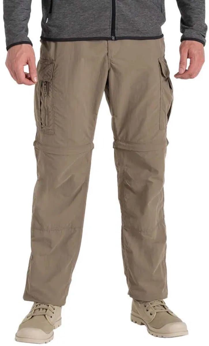 Craghoppers Nosilife Convertible Cargo Broek Beige 90 / Long Man
