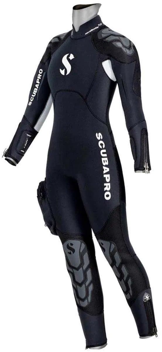 Scubapro Novascotia 7.5 Mm Half Droog Dames Duikpak Zwart L Vrouw