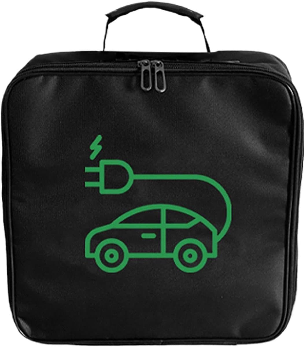 EV Autolader Tas - Laadkabel Opbergtas - Auto Organisatie - Knoopvrij Houden - 32 x 32 cm - Zwart
