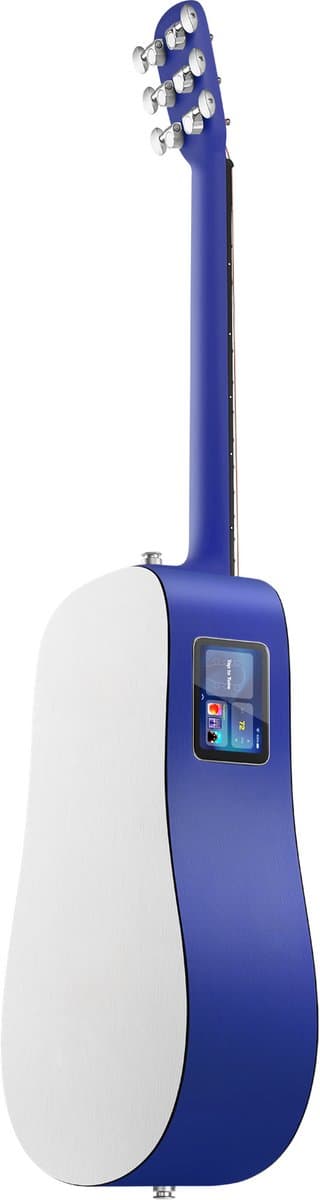 LAVA ME Play Frost White/Deep Blue – Smart Gitaar met Hilava 2.0 en Tas