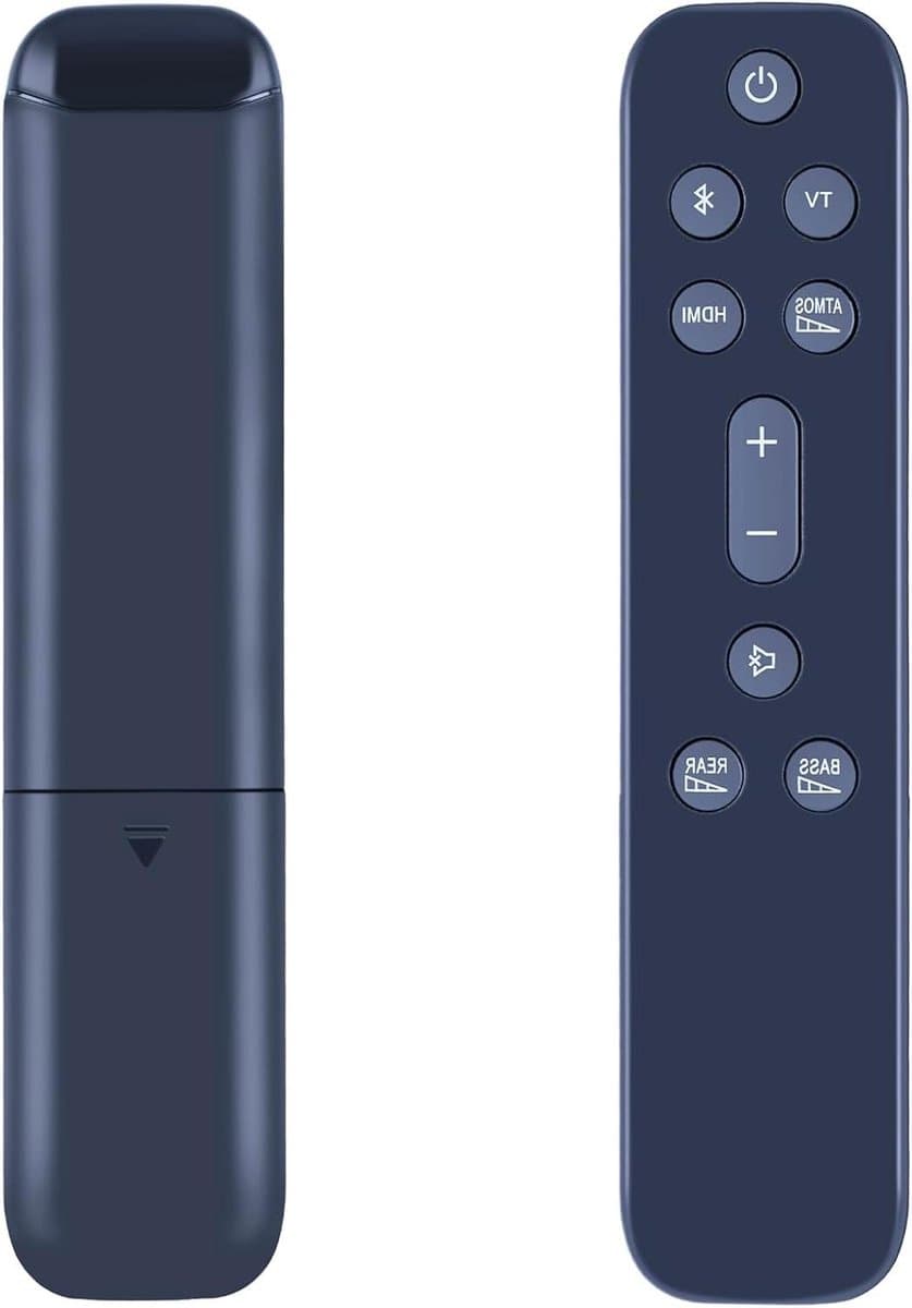 Afstandsbediening Soundbar - Universele afstandsbediening - Soundbar bedienen - Directe functionaliteit - 10 Meter - Zwart