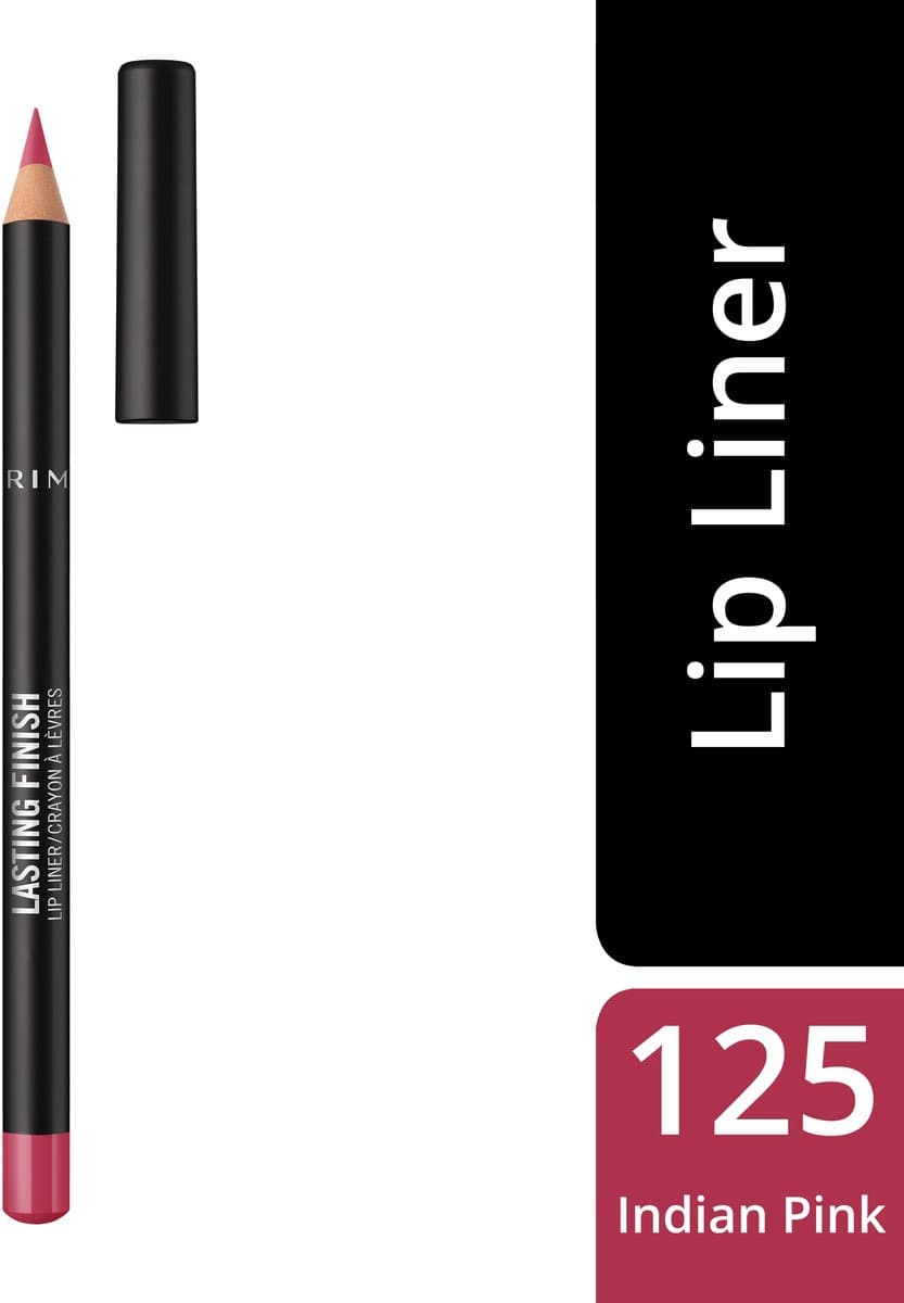 Rimmel London lippenpotlood langhoudende finish 125 Indian Pink