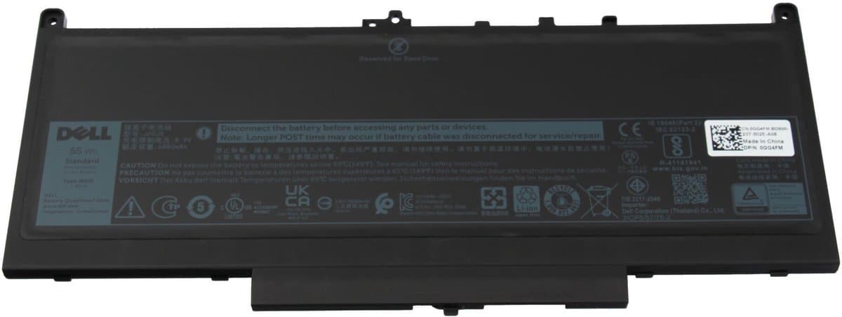 Dell 242WD Batterij - 55Wh - 7,6V