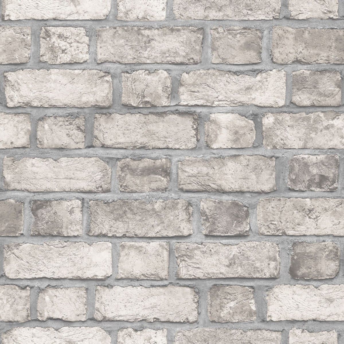 Homestyle - Behangpapier - Baksteen - Behang - Grijs - 0,53 x 10 M.