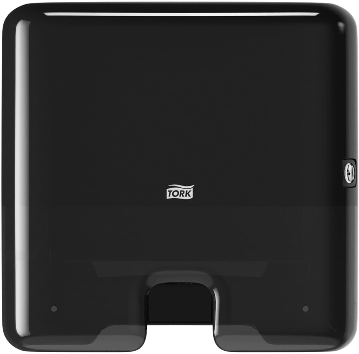 Tork Dispenser intergevouwen handdoeken mini zwart voor H2, Elevation-Line (552108)