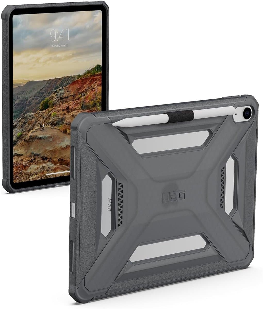 UAG Scout LT backcover voor de Apple iPad 11 (2025) 11 inch A16 / iPad 10 (2022) 10.9 inch - Ash
