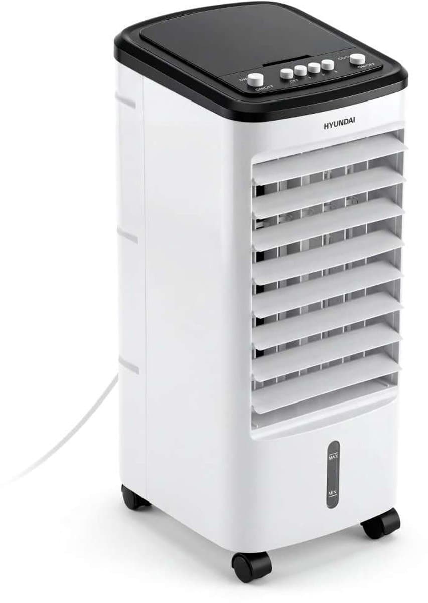 Hyundai Electronics - Torenventilator - Luchtkoeler - 65W - Met 3 Snelheden en Waterkoeling - Wit