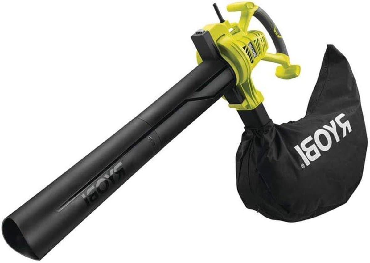 Elektrische Bladzuiger - Bladblazer Stofzuiger - Tuin Opruimen - Krachtige 3000W Motor - 45L Opvangzak - Zwart/Groen