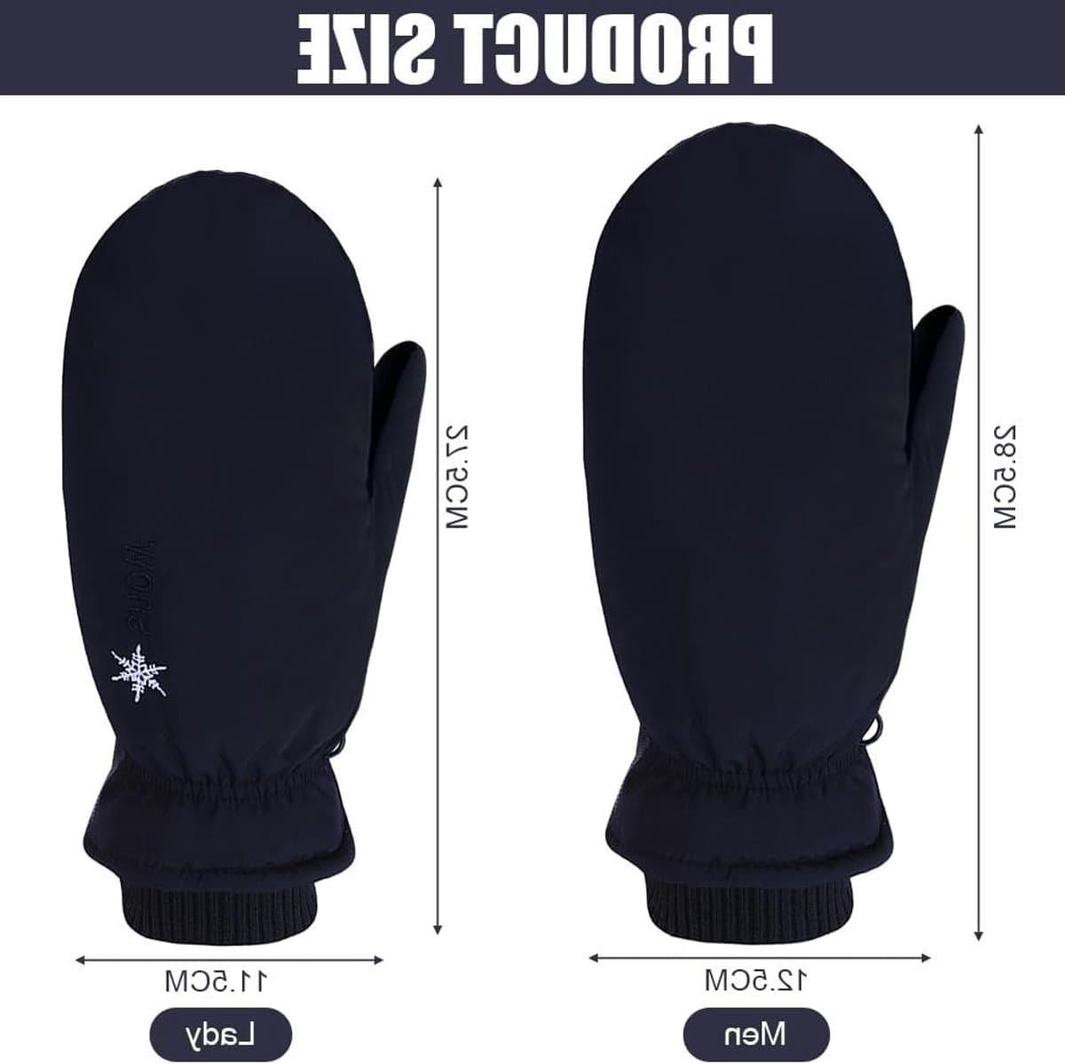 Dames Winterhandschoenen voor Skiën, Motor en Fietsen - Thermisch, Waterdicht en Warm