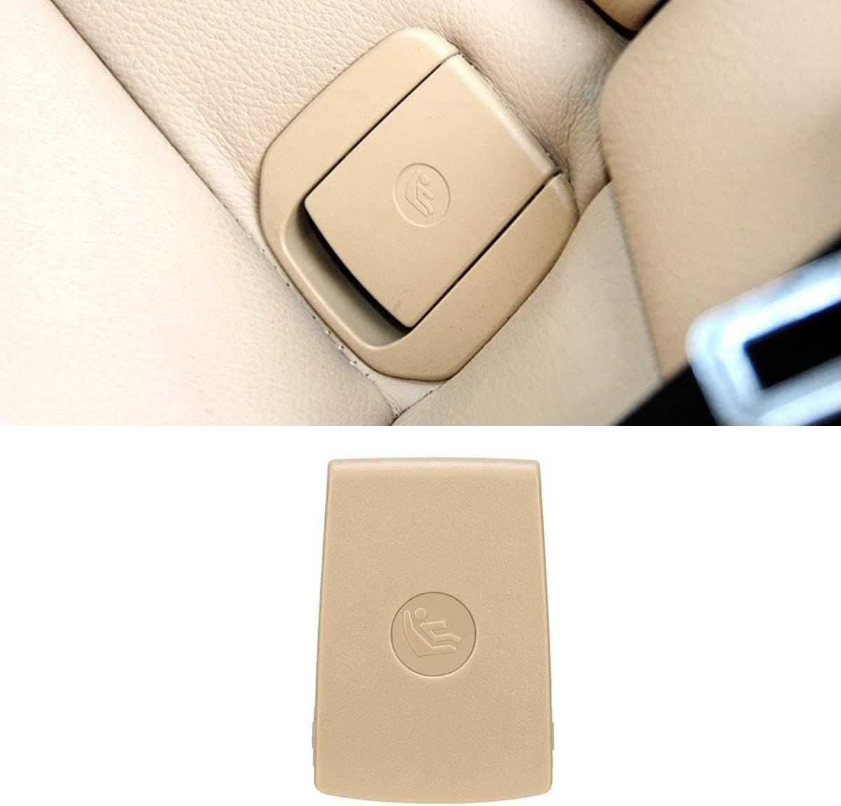 ISOFIX Bevestigingshoes Kinderzitje voor BMW 1 2 3 Serie en X1 - Achterbank Gordelanker Afdekking
