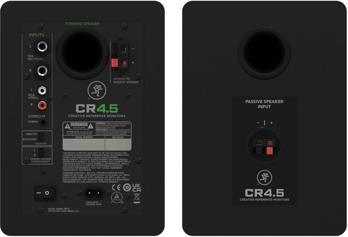 Mackie CR4.5 - actieve studiomonitoren