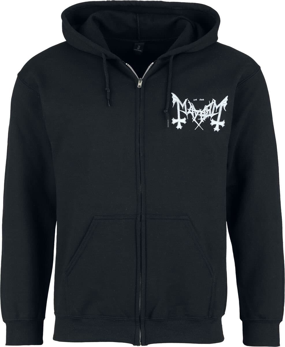 Mayhem Pure Fucking Armageddon Heren Vest met capuchon - zwart - L