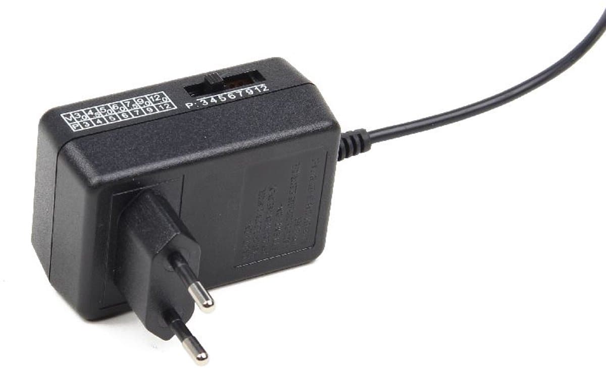 Universele AC/DC adapter, 12 W