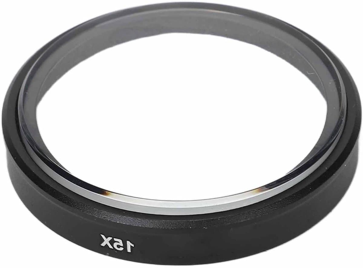 Ronte - Macrofilter 15X Vergroting HD-Coating Anti-Olie Accessoire voor Actiecamera 3 4 Professioneel Ontwerp