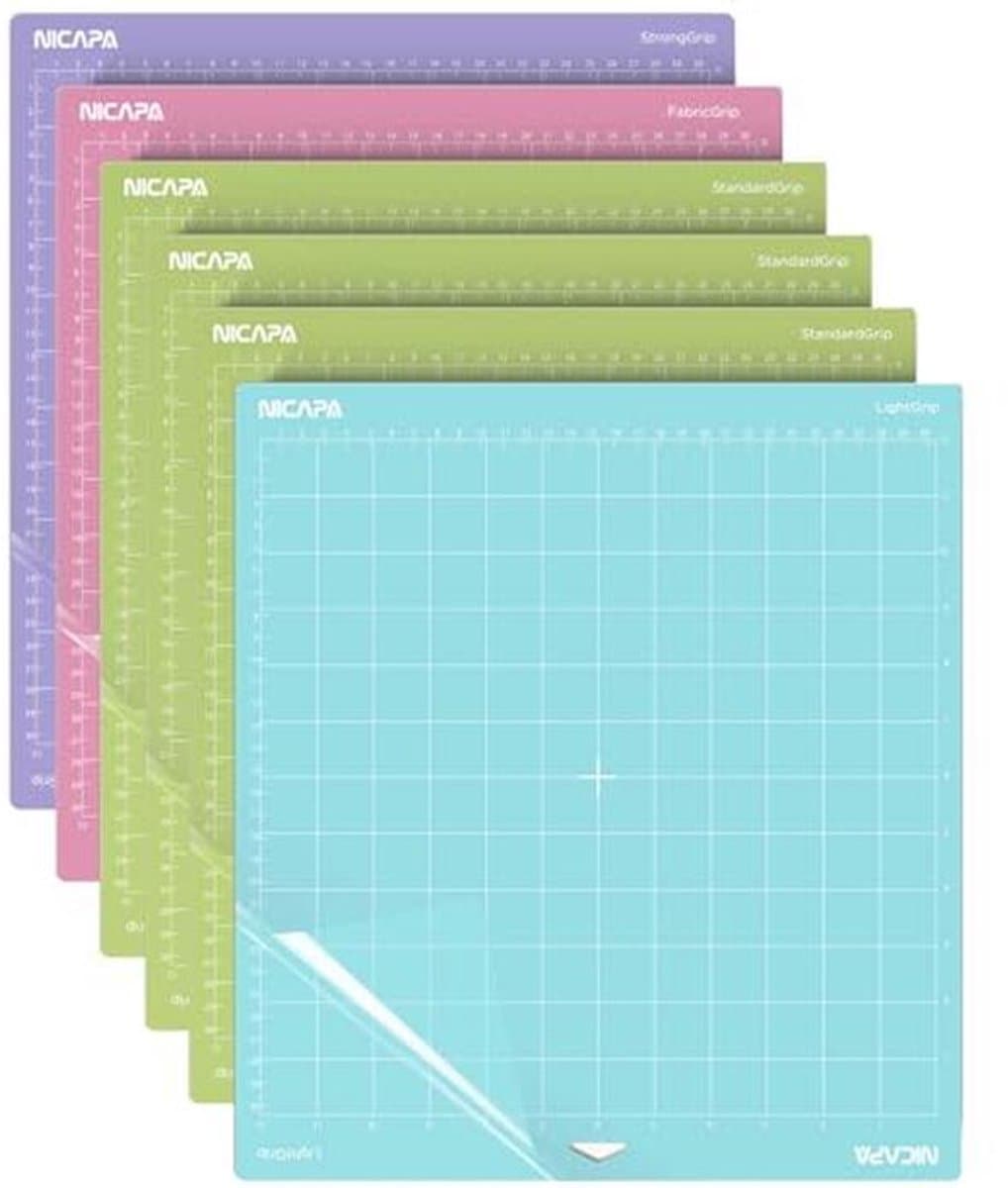 Snijmat voor Cricut Maker 3, Explore 3, en Air - Flexible en Antislip Vervangingsmatten in Diverse Kleuren