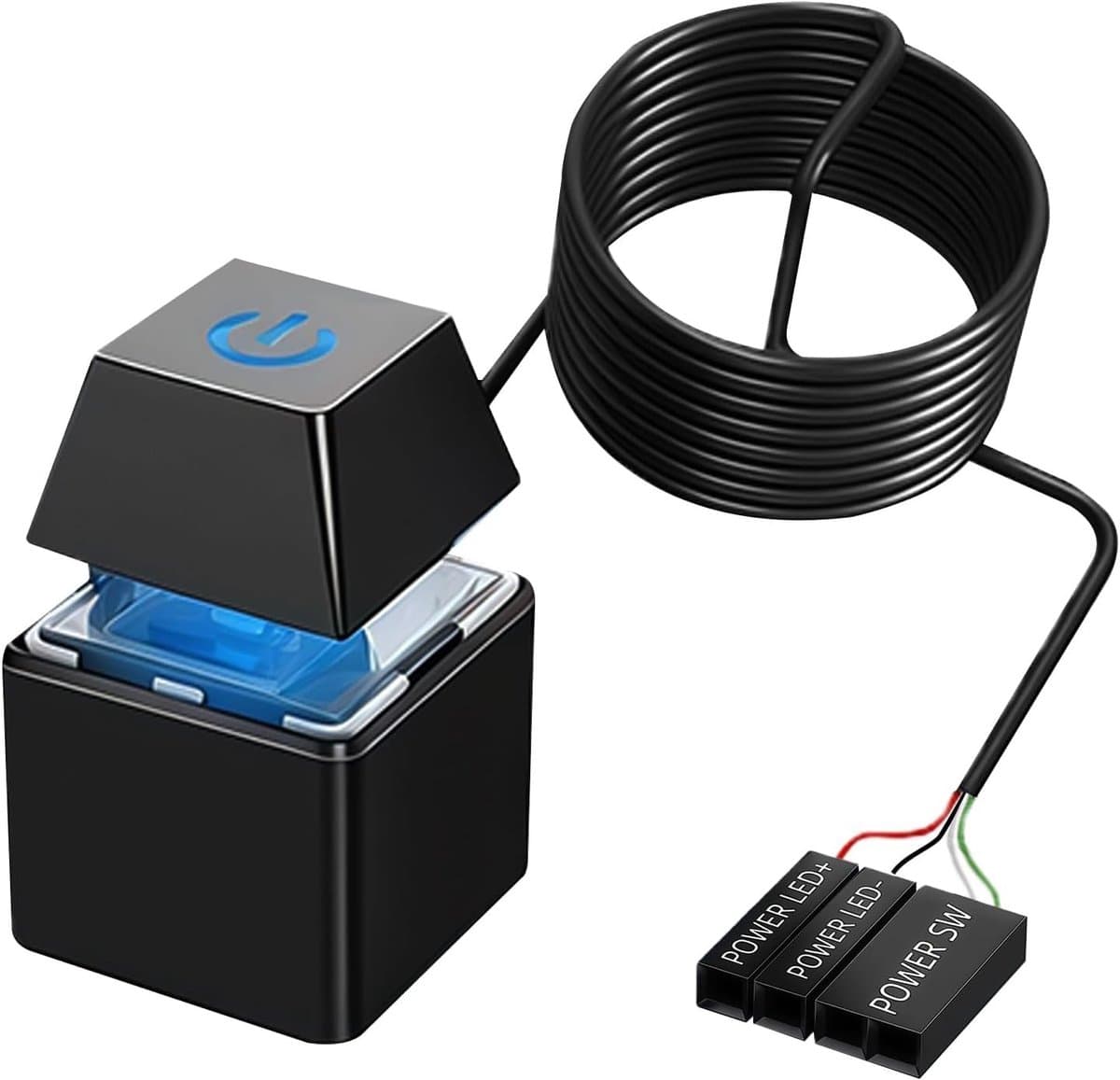Desktop Computer Schakelaar voor PC, Power Knop, Aan/Uit Schakelaar voor Desktop Systemen
