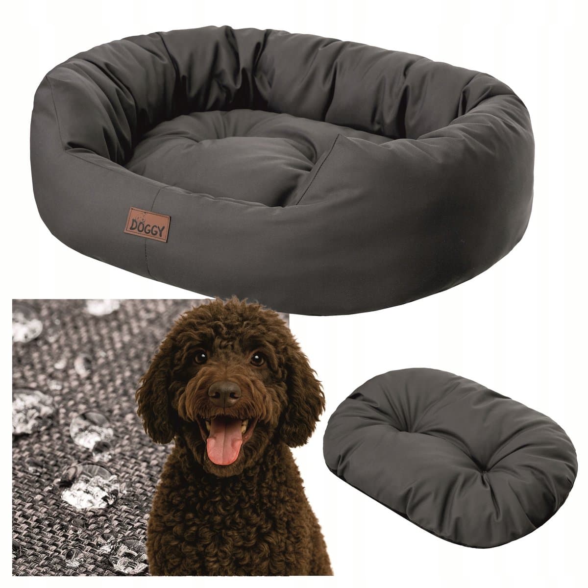 Waterdicht Hondenkussen XL 93x74cm - Comfortabel en Duurzaam