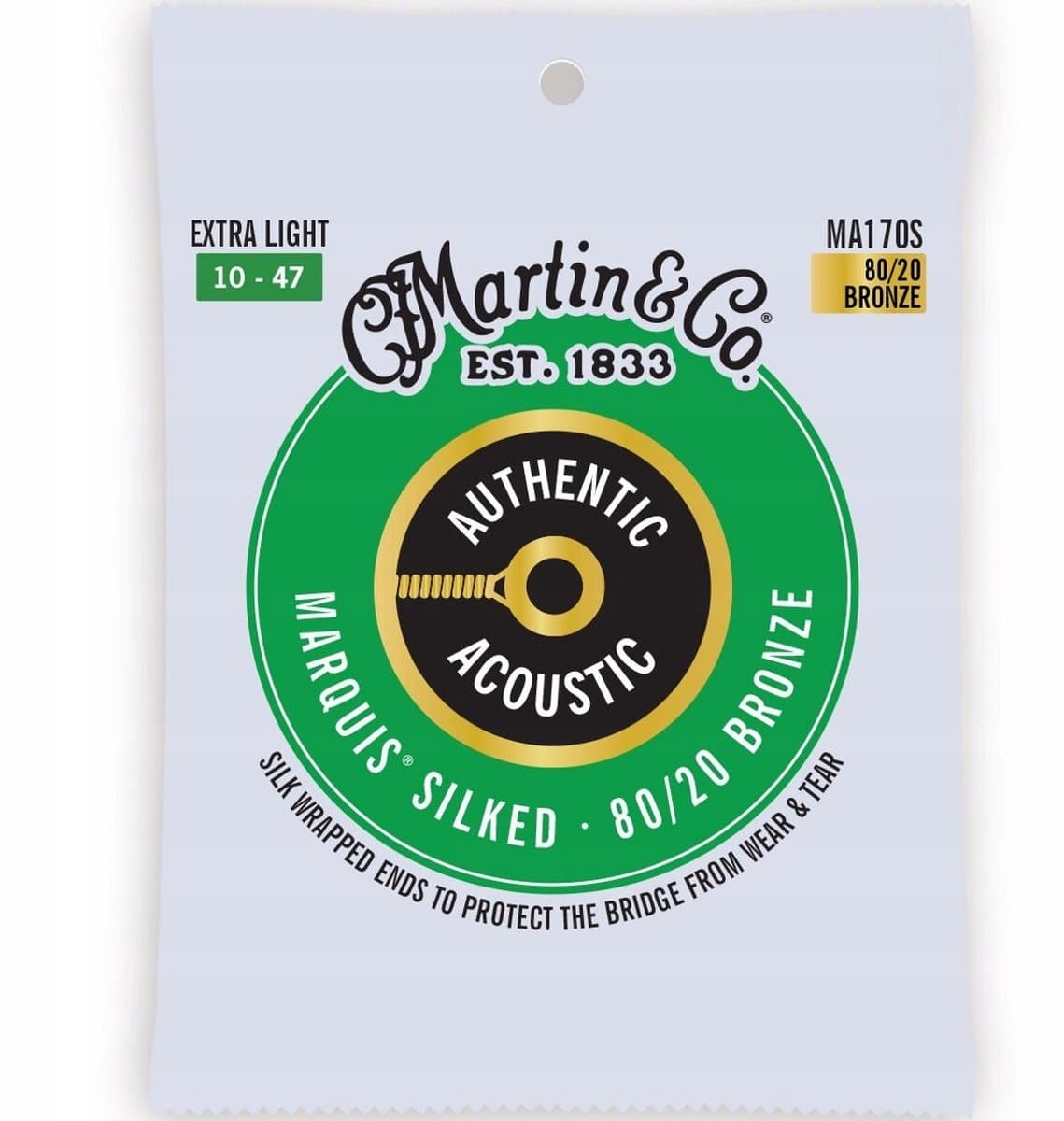 Martin MA170S Akoestische Gitaarsnaren - Extra Licht 80/20
