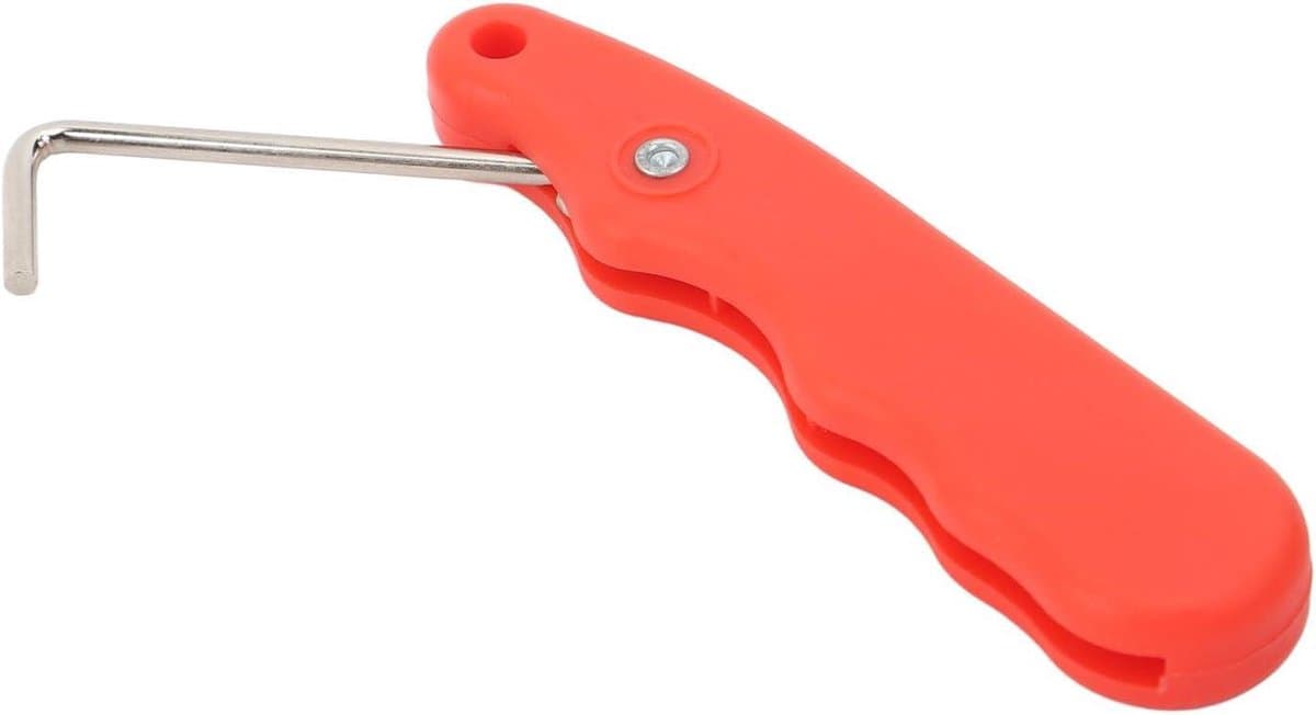 Skatelace Tensioner - Schoenveter Trekker - Schoenveters Strakker - Gebogen Roestvrij Staal - 10x2x1 cm - Zwart