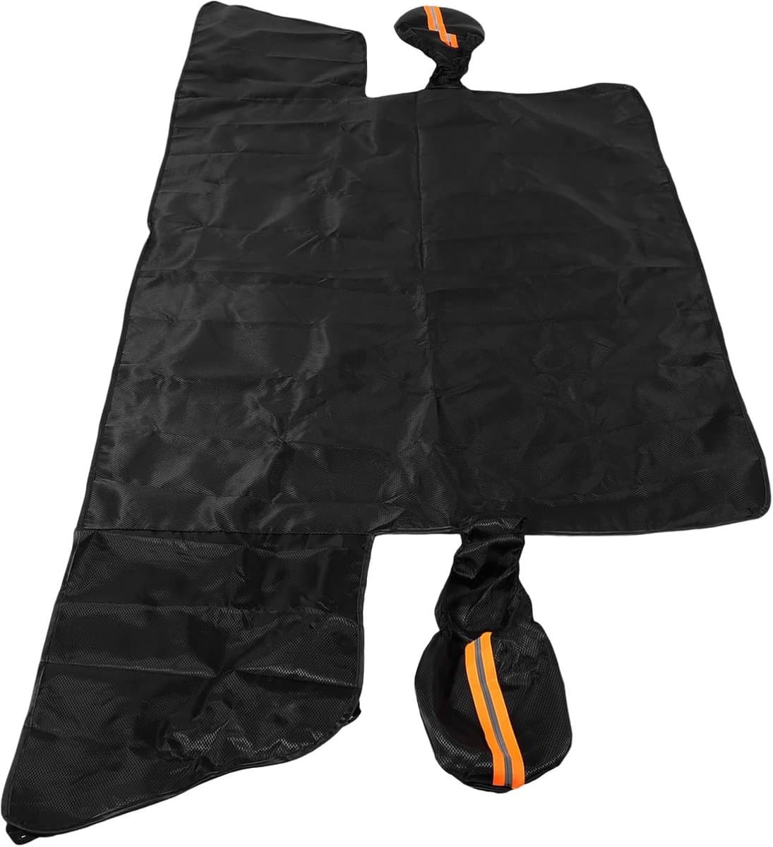 Autohoes Voorruit - Beschermhoes Auto - Bescherming Exterieur - Waterafstotend Oxford Doek - 253 x 117 cm - Zwart