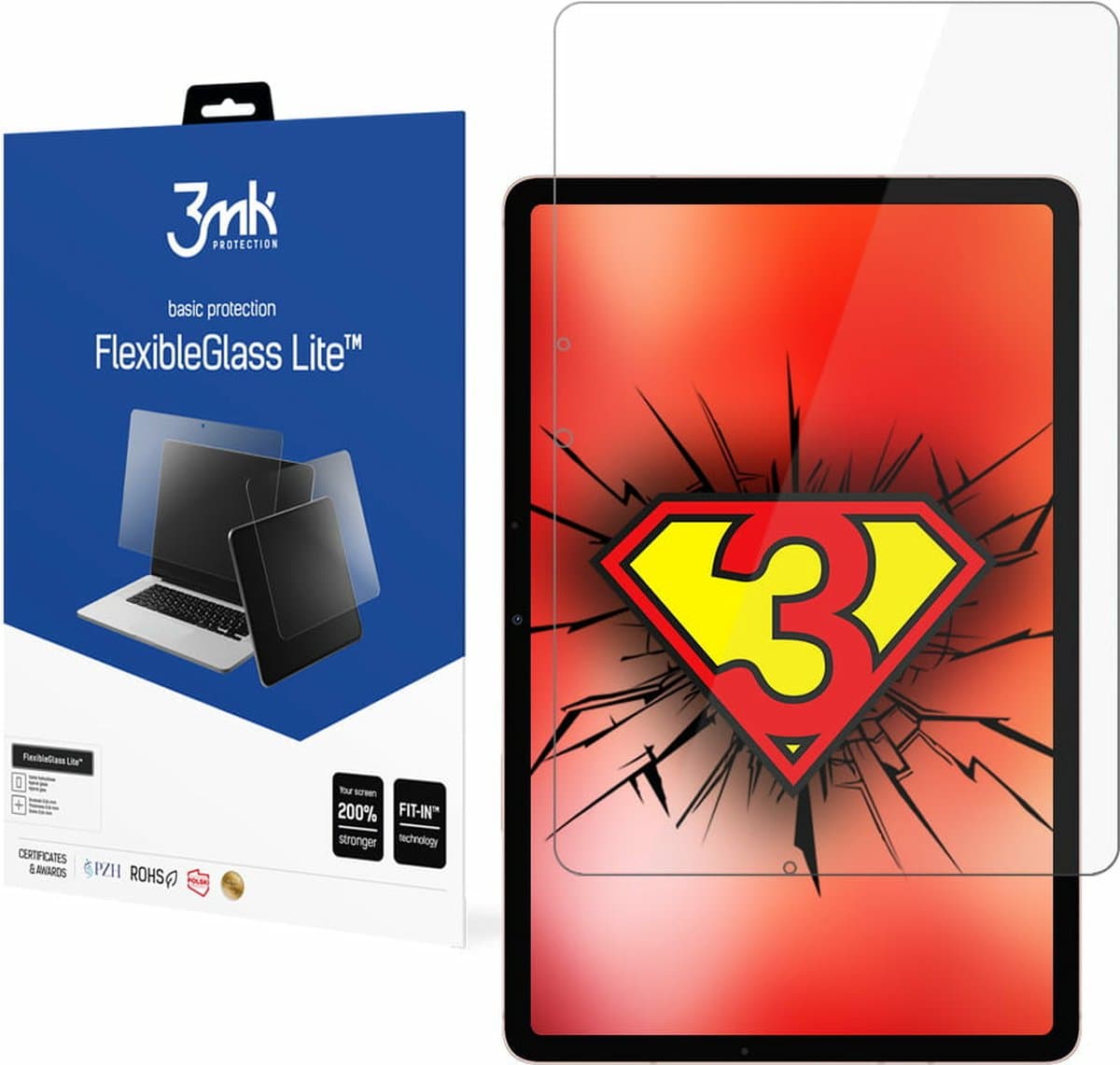 Samsung Galaxy Tab S7 Plus - 3mk FlexibleGlass Lite 13''