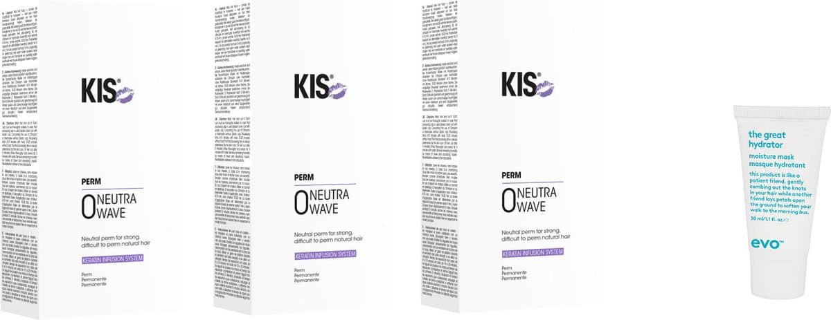 3 x Kis Neutrawave-nr. 0 + WILLEKEURIG Travel Size