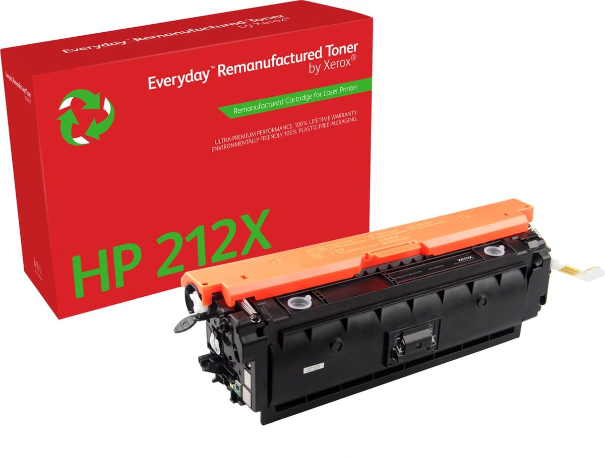 Everyday Zwart Toner compatibel met HP 212X (W2120X), High capacity