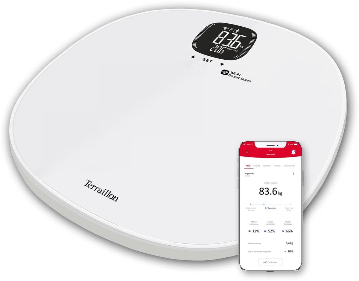 Terraillon Master Form - SMART weegschaal - WIFI connected