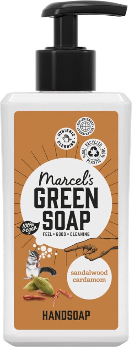 Marcel's Green Soap Handzeep (Sandelhout&Kardemom) - 250 ml