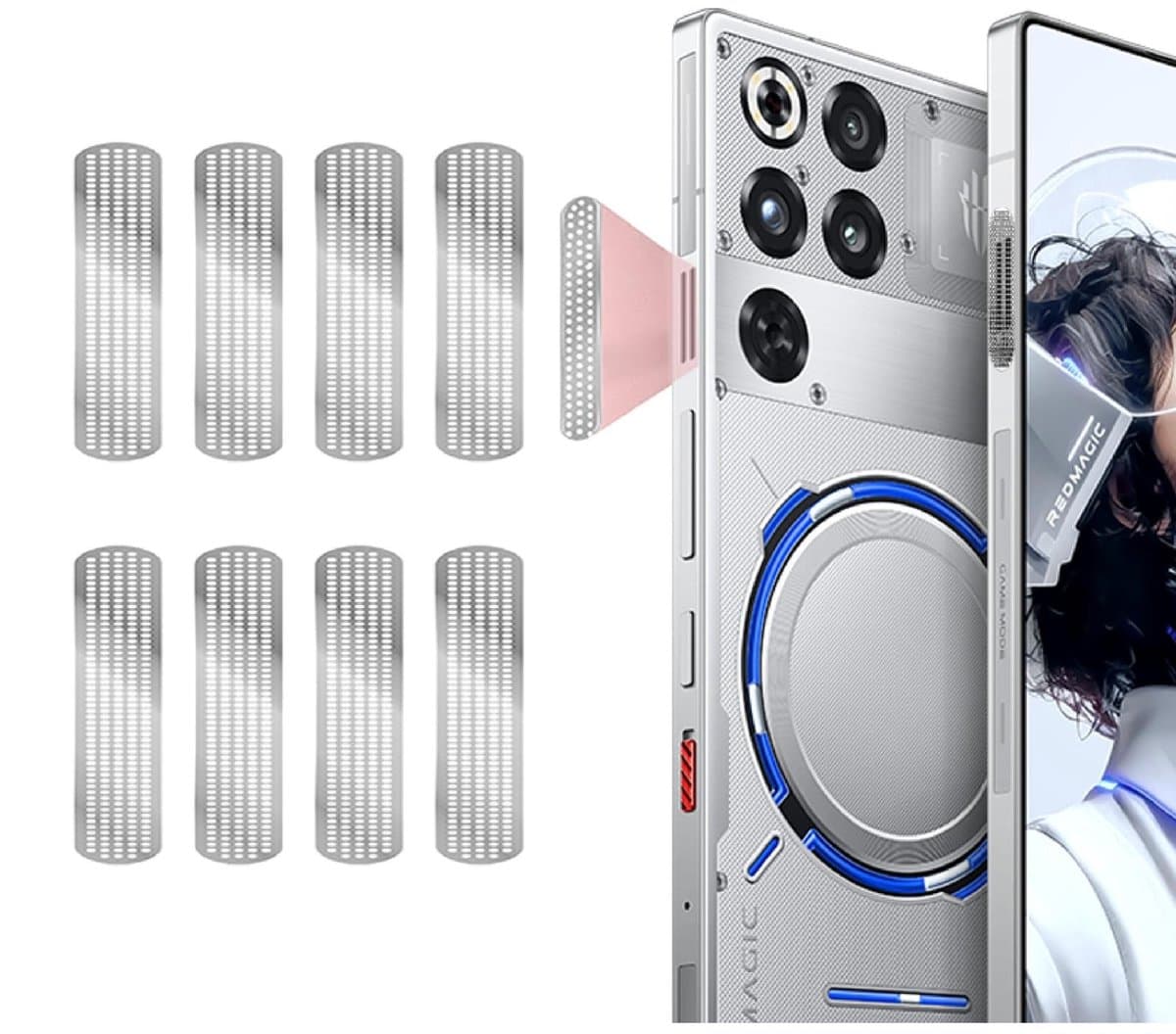 Dailygoods - Mesh Anti-Stof Sticker voor Smartphone Speaker en Radiator Vent