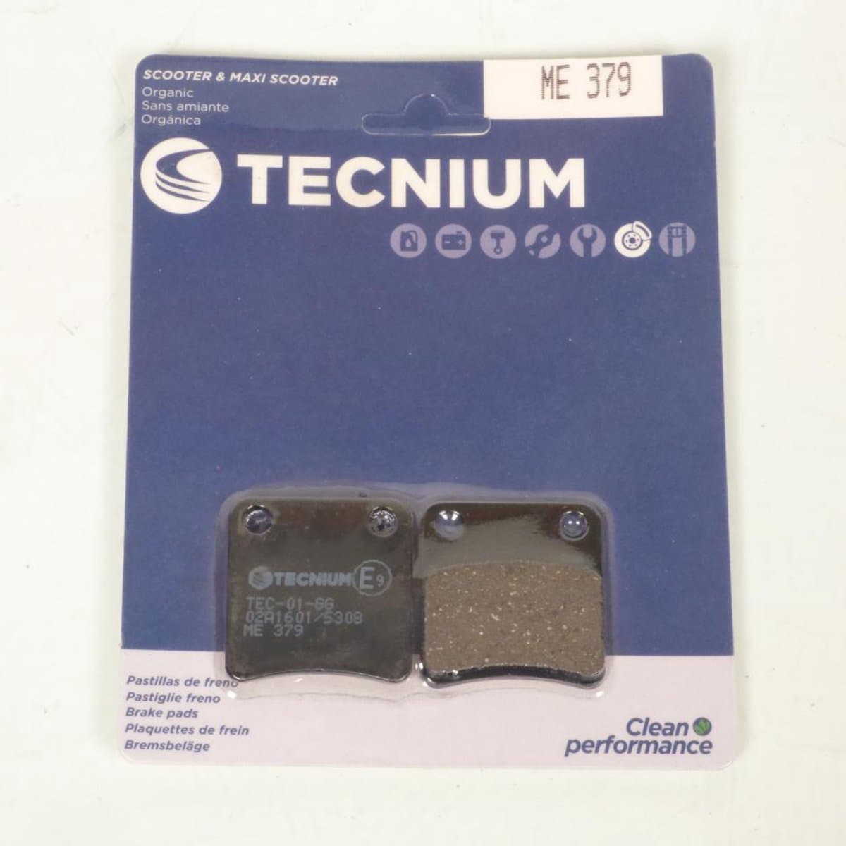 tecnium remblokje voor aprilia 850 na mana motor 2007 tot 2011 ar nieuw