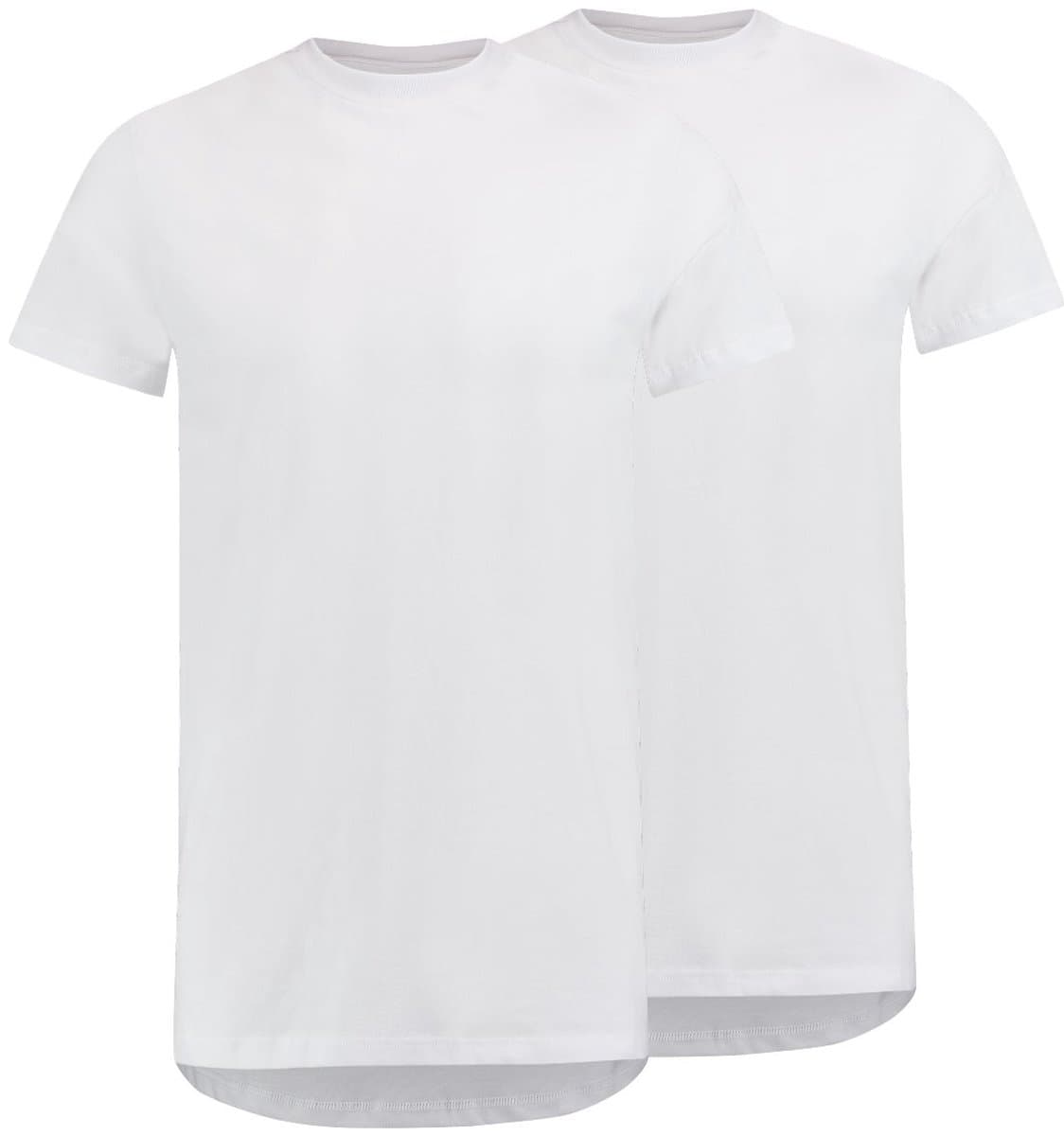 RJ Bodywear - Everyday - Regular Fit - Heren T-Shirt Ronde Hals - Wit - L