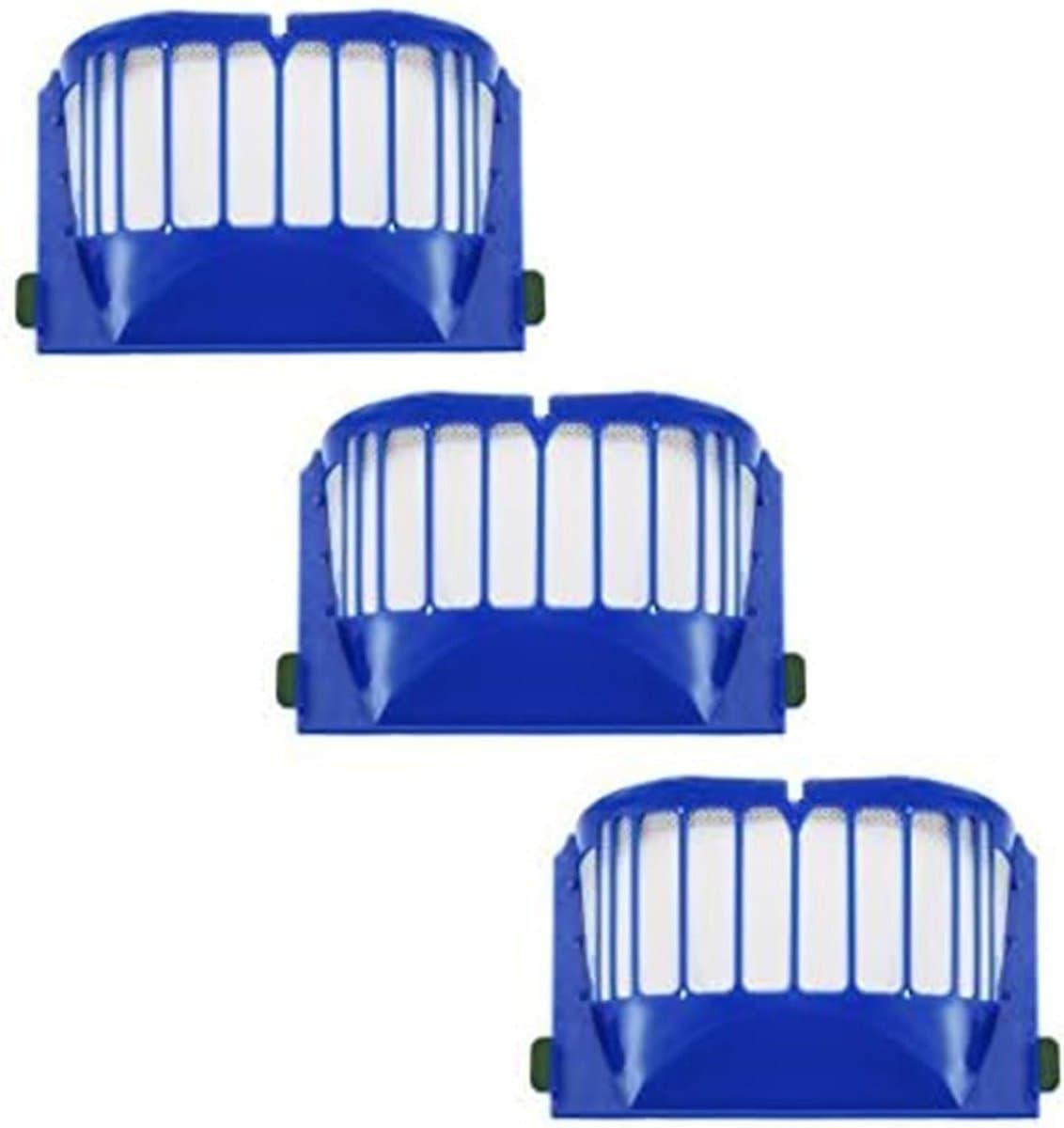 3 stucks filters voor stofzuigers - Filters - compatibel met iRobot Roomba 500- en 600-serie