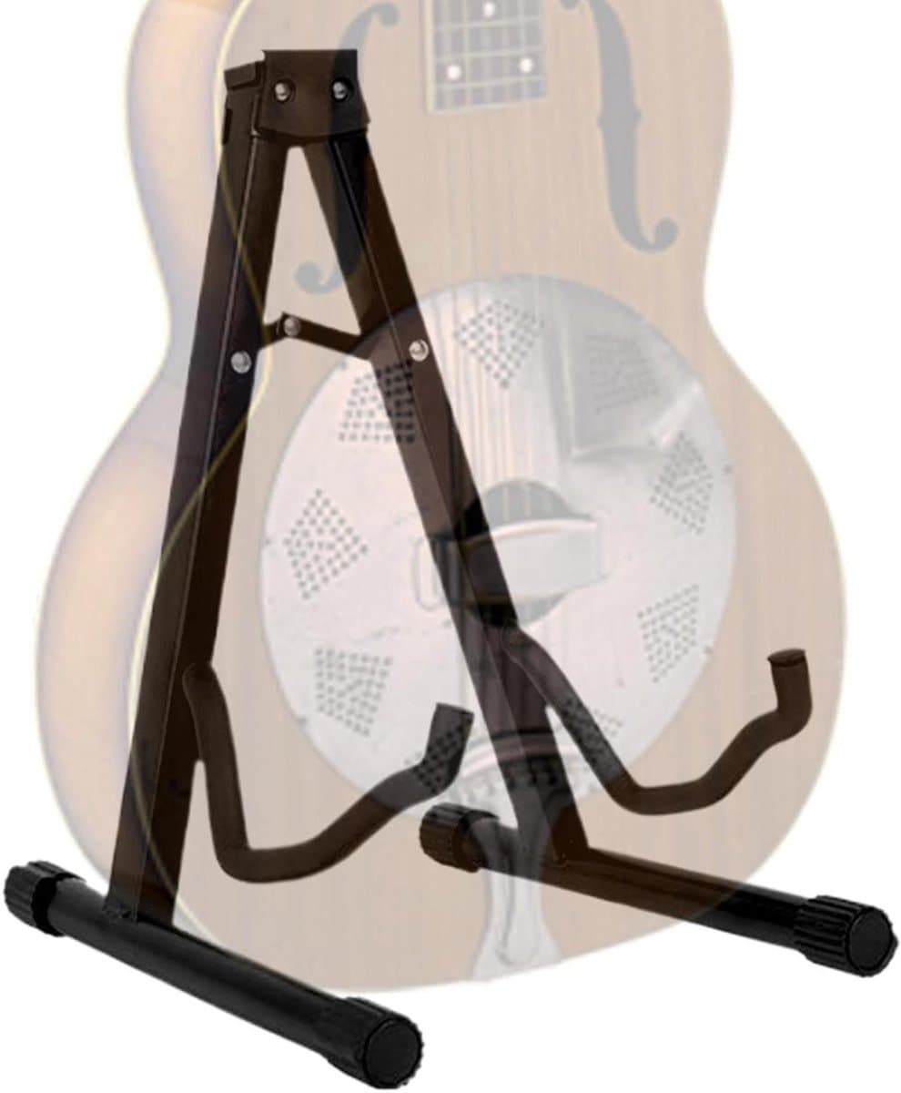 Kleine Gitaarstandaard - Opvouwbare Houder - Instrumenten Opslag - Antislip Ontwerp - 38.5 x 30.5 cm - Zwart
