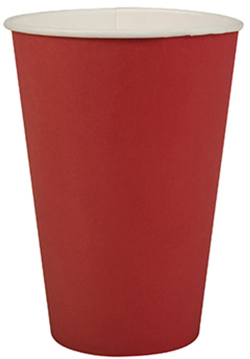 15x 20 Drinkbekers Karton 02 l Ø 7 cm · 97 cm rood