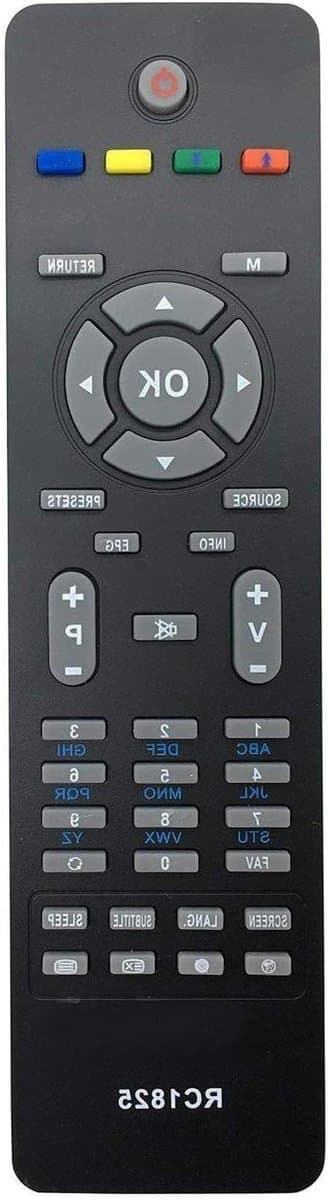 Afstandsbediening - Universele afstandsbediening - TV bedienen - Specifieke model compatibiliteit - 10 Meter bereik - Zwart