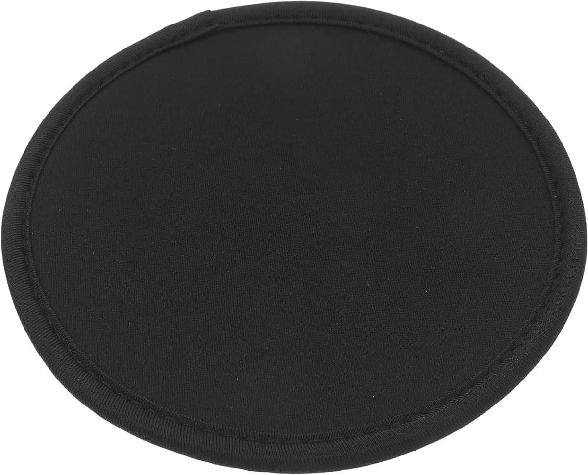 Speaker Isolatiepad - Trillingsdempende Mat - Audio Optimalisatie - Antislip Siliconen - 14 cm Rond - Zwart