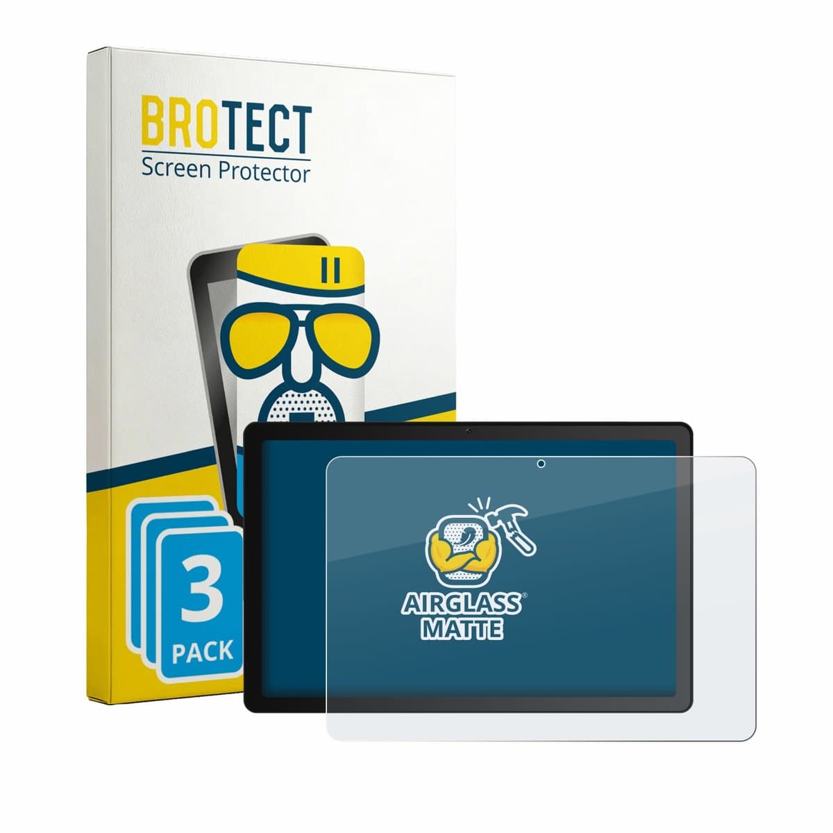 BROTECT - Screenprotector voor Wqplo G13 - Folie Beschermfolie Beschermglas matte 3 Stuks