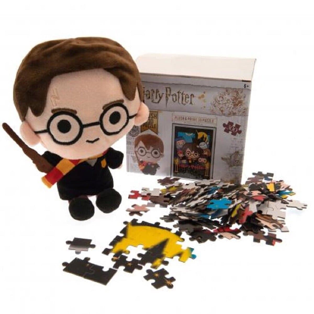 Harry Potter Lenticular Puzzle 3D & Plush Toy