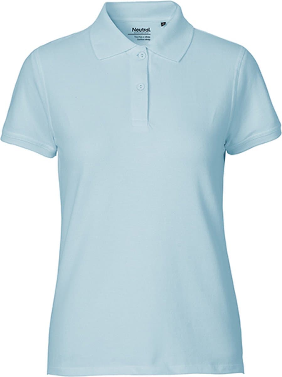 Ladies Classic Polo met korte mouwen Light Blue - S