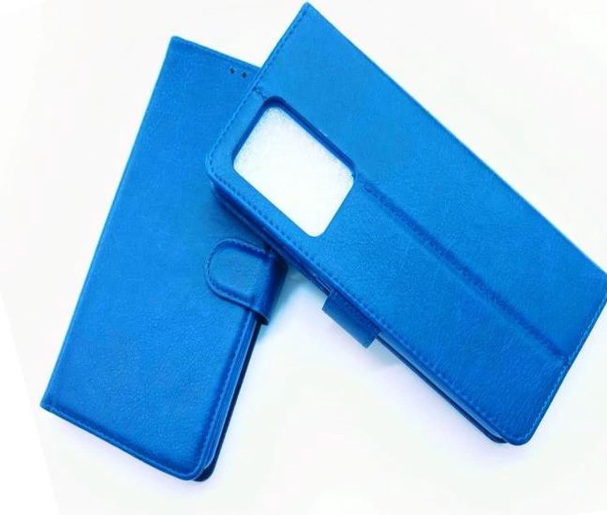 Galaxy S20 Ultra Telefoonhoesje Blauw Bookcase