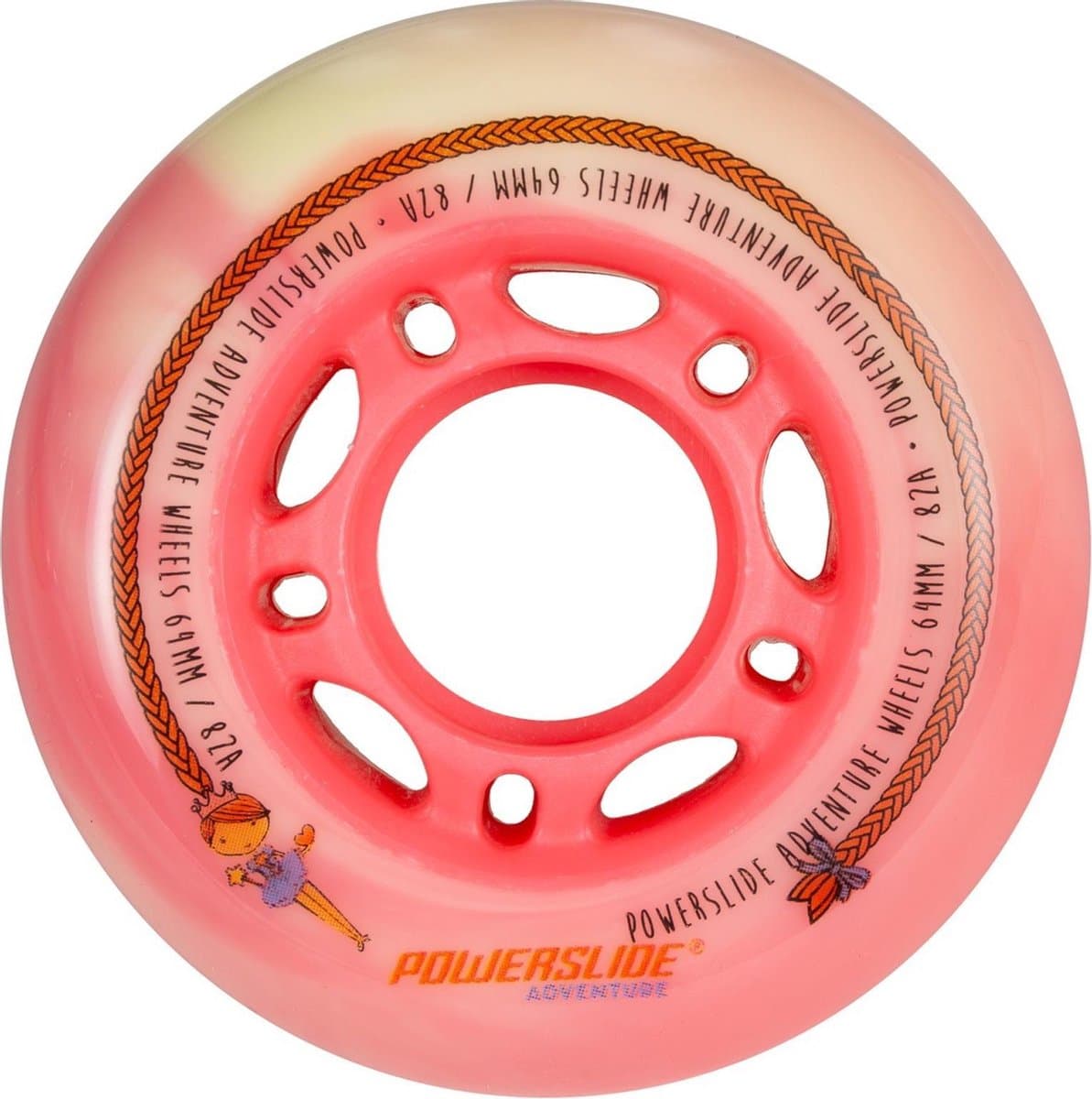 Powerslide Skateonderdeel - roze