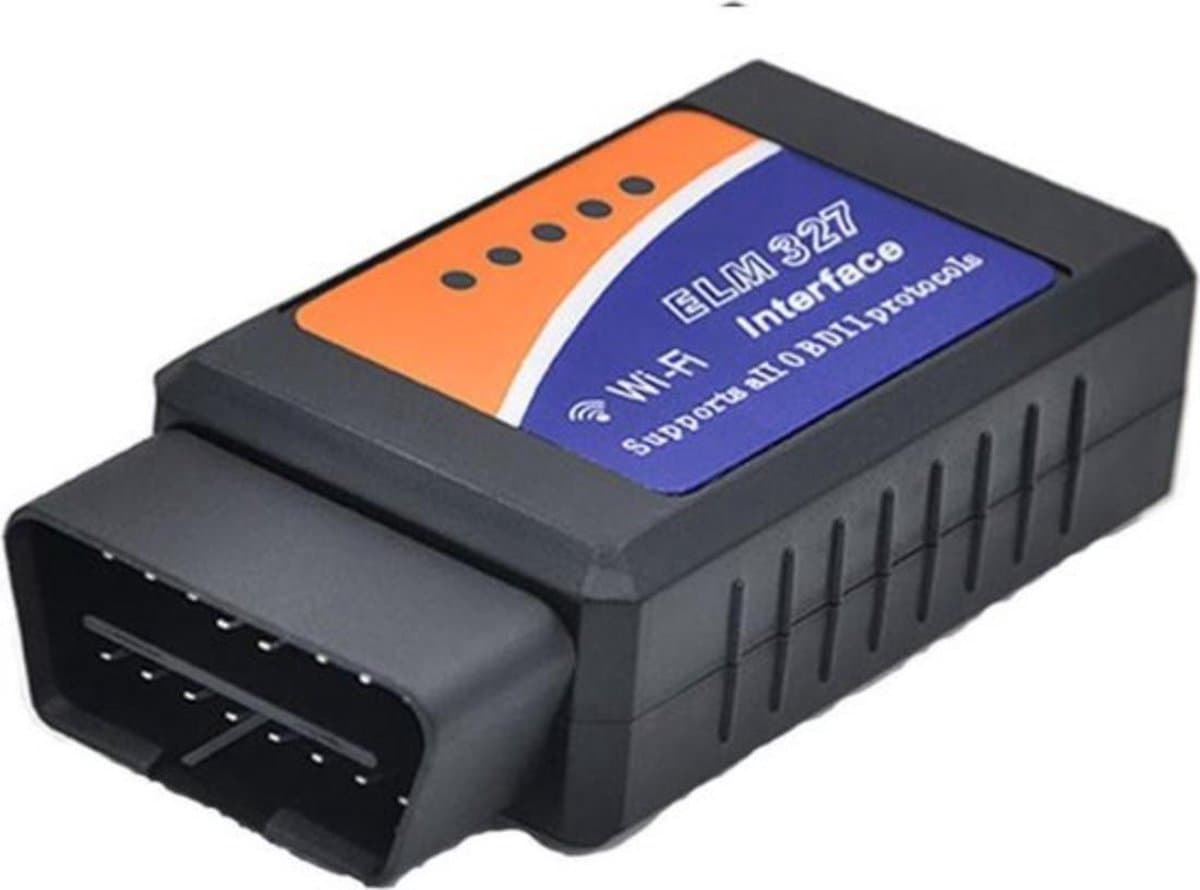 OBD2 WiFi Adapter - Auto uitleesapparatuur - ELM 327 Interface - Voor iOS (iPhone)